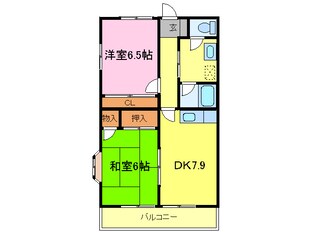 ハイクオリティⅠの物件間取画像